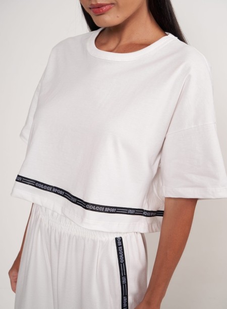 Camiseta Cropped Loose Colcci - Image 2